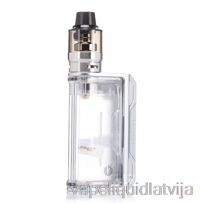 Pazaudēts Vape Thelema Quest 200w Sākuma Komplekts Sudraba / Dzidrs Vape šķidrums